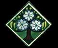 Эмблема, изображающая происхождение Сильмарилов из Света Древ